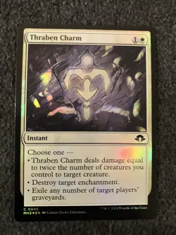 Magic The Gathering MTG - Thraben Charm Foil - MH3 - Image 1
