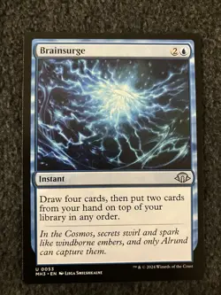 Magic The Gathering MTG - Brainsurge - MH3 - Image 1