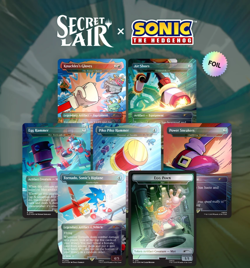 MTG Secret Lair x Sonic: Chasing Adventure Foil Edition FOIL SEALED - Image 1