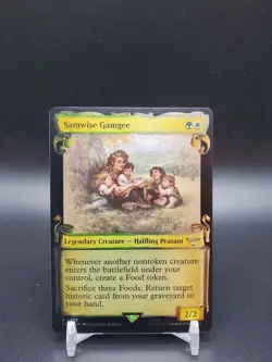 Samwise Gamgee FOIL Showcase Scrolls Lord of the Rings NM MTG - Image 1