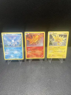 Articuno 32/113 Moltres 22/113 46/113 Legendary Treasures Holo TCG Pokemon Cards - Image 1
