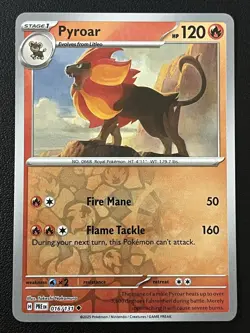Pyroar 016/131 Sv: Prismatic Evolutions Reverse Holo Pokemon Card - Image 1