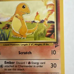 Pokemon TCG - Charmander 069/130 Base Set 2 Regular - This thing is FIRE - Image 3