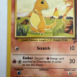 Pokemon TCG - Charmander 069/130 Base Set 2 Regular - This thing is FIRE - Image 4