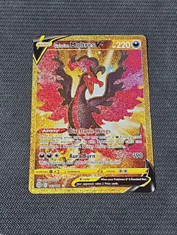 Pokemon Brilliant Stars "Galarian Moltres V" 183/172 / Ultra Rare / Near Mint - Image 1