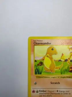 Charmander 46/102 Shadowless Non-holo Common MP | Pokemon Base Set - Image 3