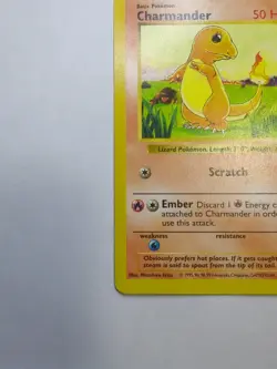 Charmander 46/102 Shadowless Non-holo Common MP | Pokemon Base Set - Image 4