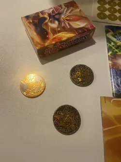 Pokemon Sword and Shield Cinderace Accessories Rules Coins Points - Image 2