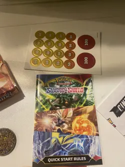 Pokemon Sword and Shield Cinderace Accessories Rules Coins Points - Image 5