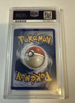 1999 POKEMON BASE SET YELLOW CHEEKS-SHADOWLESS #58 PIKACHU PSA 9 - Image 2