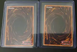 Blue-Eyes White Dragon & Dark Magician MAGO-EN001-2 Gold Rare 1st Ed NM YUGIOH - Image 2