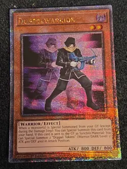Near Mint Yugioh Doppelwarrior RA04-EN147 Quarter Century Secret Rare - Image 1