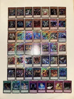 Yugioh 50 Platinum Secret Rare Cards Bundle Collection Joblot - RA04 - Image 1