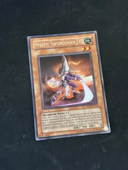 Mystic Swordsman LV2 - SOD EN011 - LP - Rare - Unlimited - Yugioh NM - Image 1