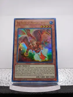 YuGiOh! 3xThe Agent of Miracles Jupiter GFP2-EN052 Ultra Rare 1st Edition NM 3x - Image 1