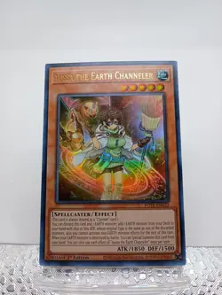 Yugioh! 3x Aussa the Earth Channeler - POTE-EN032 Ultra Rare 1st Edition NM 3x - Image 1