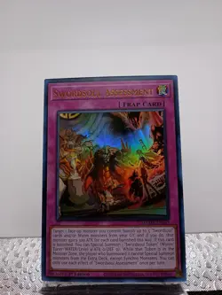 Yugioh! Swordsoul Assessment - MAMA-EN043 - Ultra Rare - 1st Edition Near Mint, - Image 1