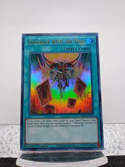 3x GFP2-EN022 Contract with the Void Ultra Rare 1st Edition Mint YuGiOh Card 3x - Image 1