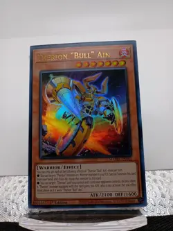 Yugioh! Therion "Bull" Ain - MAMA-EN060 - Ultra Rare - 1st Edition Near Mint, En - Image 1