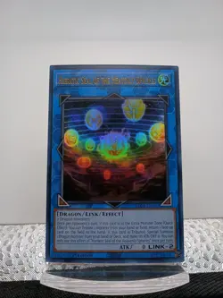 Yugioh 3x Hieratic Seal Of The Heavenly Spheres BLCR-EN090 Ultra 1st Ed NM 3x - Image 1