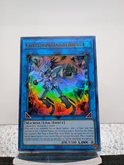 Yugioh! Crystron Halqifibrax - GFP2-EN149 - Ultra Rare - 1st Edition Near Mint, - Image 1