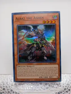 Yugioh - 3x Albaz The Ashen POTE-EN011 1st Edition Super Rare - NM/M 3x - Image 1
