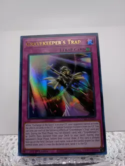 Yugioh - Gravekeeper's Trap (Ultra Rare) (1st Edition) - MAMA-EN029 NM - Image 1