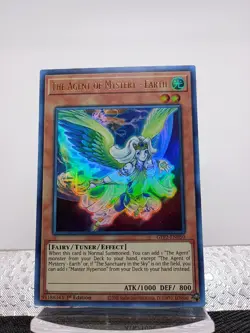 GFP2-EN050 The Agent of Mystery - Earth Ultra Rare 1st Edition Mint YuGiOh Card - Image 1