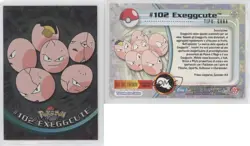 Exeggcute Italian Silver Foil Topps Pokemon TV Animation Edition Series 2 04qn - Image 3
