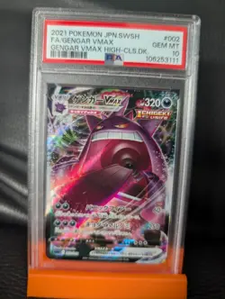 Gengar Vmax slab PSA 10!! Gem Mint slab amazing rare card Pokemon TCG - Image 1