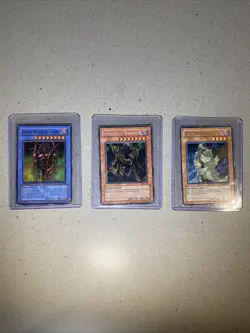 Yu-Gi-Oh! 3 Card Lot | IOC TLM DCR 1st Ed | IOC-111 | DCR-082 | TLM-EN023 | Holo - Image 1