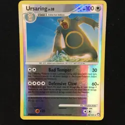Ursaring 38/123 Pokemon Card (Reverse Holo) Moderately Played - Image 1