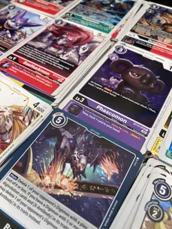 Digimon Card Game Bulk Lot of 1000 C/UC/P - Image 1