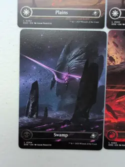 Lot Of (6) MTG Edge Of Eternities Borderless Land Cards Non Foil - Image 5