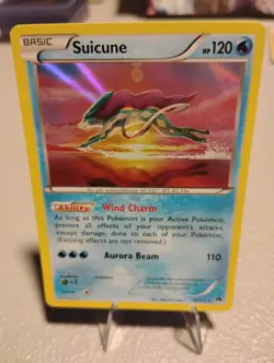 Pokemon TCG Suicune XY BREAKpoint 30/122 Cosmos Holo Rare Card LP - Image 1
