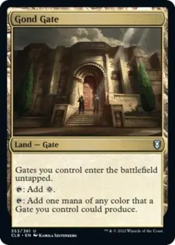 Gond Gate -Foil Near Mint MTG Commander Legends: Battle for Baldur's Gate - Image 1