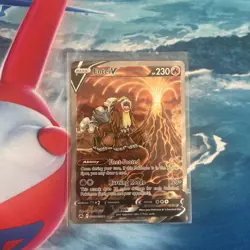 Pokemon Card TCG Entei v Crown Zenith: Galarian Gallery GG36/GG70 Holo Rare - Image 1