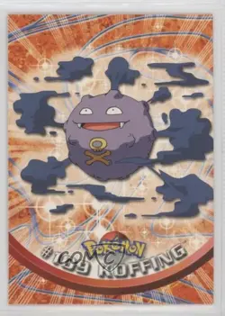 Koffing Italian Topps Pokemon TV Animation Edition Series 2 #109 2000 04qn - Image 1