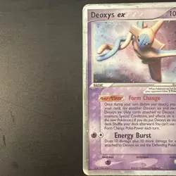 Pokemon TCG Deoxys EX Normal Forme Holo Rare Card 97/107 Vintage 2005 LP - Image 4