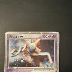 Pokemon TCG Deoxys EX Normal Forme Holo Rare Card 97/107 Vintage 2005 LP - Image 5