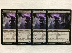 MTG 4x Necropolis Fiend Khans of Tarkir Modern Magic the Gathering Card x4 NM - Image 1