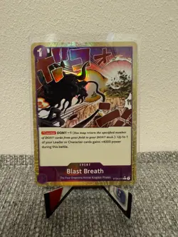 Blast Breath ST04-016 Common Alternate Art PRB01 The Best One Piece Card Game NM - Image 1