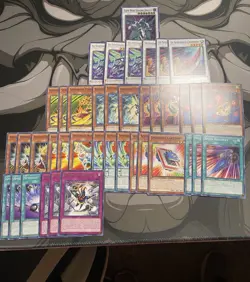 Yugioh Speedroid Decks Core Cards With Clear Wing Dragon - Image 1