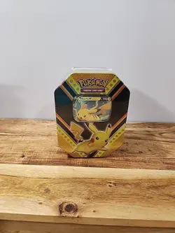 Pokemon V Trading Card Game Tin With Cards Still Sealed - Image 1