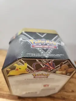 Pokemon V Trading Card Game Tin With Cards Still Sealed - Image 4