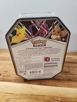 Pokemon V Trading Card Game Tin With Cards Still Sealed - Image 5