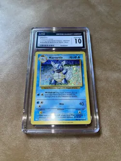 WARTORTLE - 2023 POKEMON - CGC - TRADING CARD GAME CLASSIC #002 - GEM MINT 10 - Image 2