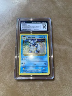 WARTORTLE - 2023 POKEMON - CGC - TRADING CARD GAME CLASSIC #002 - GEM MINT 10 - Image 4