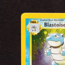 #2 Blastoise 2/130 Base Set 2 Holo Pokemon Card TCG - Image 2