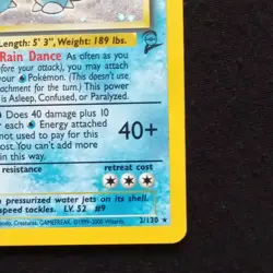 #2 Blastoise 2/130 Base Set 2 Holo Pokemon Card TCG - Image 4